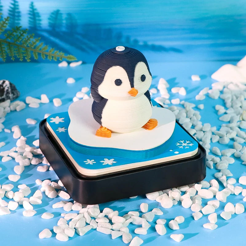 Notepad Kawaii Stationery Penguins